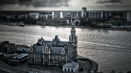 Antwerp Belgium man made city HD Desktop Wallpaper | Background Image
