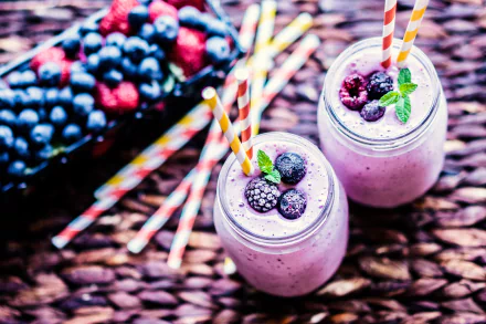 berry food smoothie HD Desktop Wallpaper | Background Image