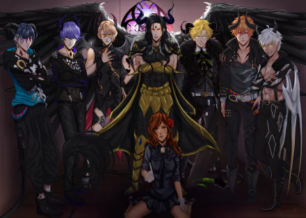 video game Obey Me! Shall we date HD Desktop Wallpaper | Background Image