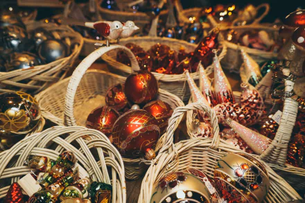 christmas ornaments christmas market holiday Christmas HD Desktop Wallpaper | Background Image