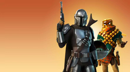 The Mandalorian (Character) video game Fortnite HD Desktop Wallpaper | Background Image