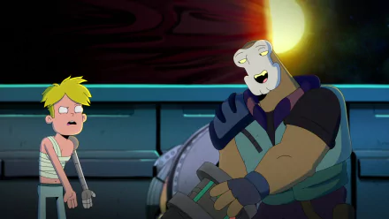 blonde Gary Goodspeed Fox (Final Space) TV Show Final Space HD Desktop Wallpaper | Background Image