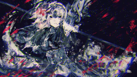 Jeanne d'Arc Alter Anime Fate/Grand Order HD Desktop Wallpaper | Background Image
