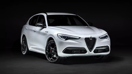 white car SUV car Alfa Romeo Alfa Romeo Stelvio Veloce Ti vehicle Alfa Romeo Stelvio HD Desktop Wallpaper | Background Image