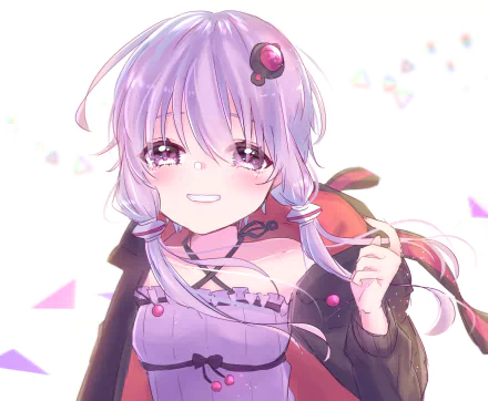 Yuzuki Yukari Anime Vocaloid HD Desktop Wallpaper | Background Image