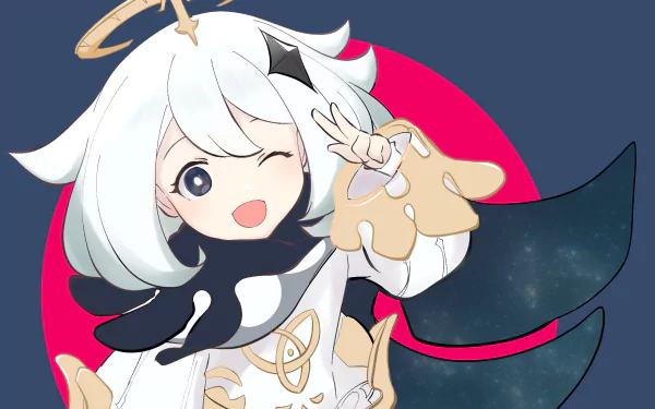 Paimon (Genshin Impact) video game Genshin Impact HD Desktop Wallpaper | Background Image