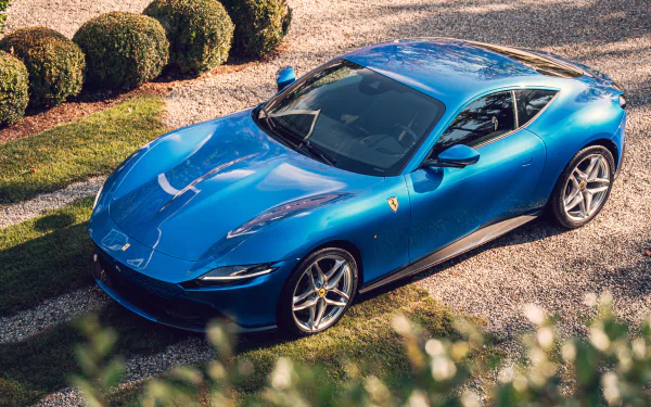 car Ferrari vehicle Ferrari Roma HD Desktop Wallpaper | Background Image