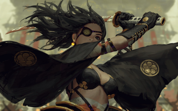 Fantasy Women Warrior Ronin HD Wallpaper | Background Image