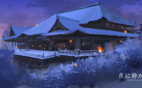Anime winter winter anime HD Desktop Wallpaper | Background Image