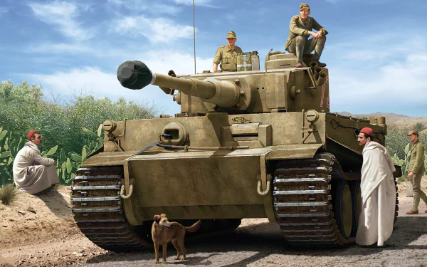 panzerkampfwagen tank military Tiger I HD Desktop Wallpaper | Background Image