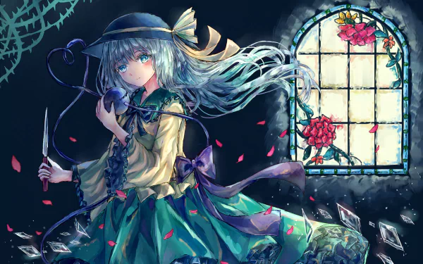 Koishi Komeiji Anime Touhou HD Desktop Wallpaper | Background Image