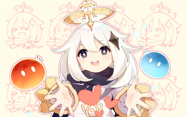 Paimon (Genshin Impact) video game Genshin Impact HD Desktop Wallpaper | Background Image