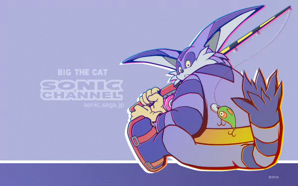 Sonic Channel Big the Cat video game Sonic the Hedgehog HD Desktop Wallpaper | Background Image