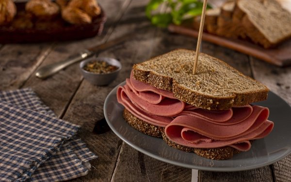 Food Sandwich Bread Ham HD Wallpaper | Background Image