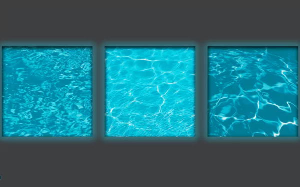  8K Ultra HD Wallpaper Water Blue Ocean Abstract Gallery