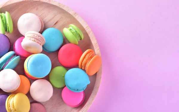 food macaron HD Desktop Wallpaper | Background Image