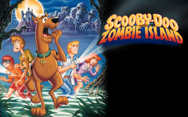 Mystery Inc Velma Dinkley Daphne Blake Fred Jones Shaggy Rogers Scooby-Doo movie Scooby-Doo on Zombie Island HD Desktop Wallpaper | Background Image