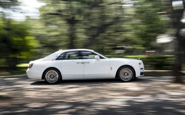white car car Rolls-Royce vehicle Rolls-Royce Ghost HD Desktop Wallpaper | Background Image