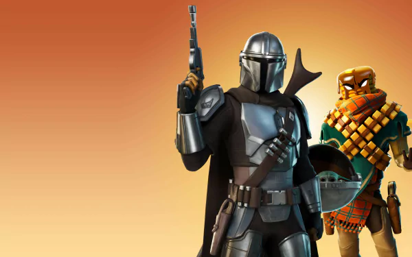 The Mandalorian (Character) video game Fortnite HD Desktop Wallpaper | Background Image