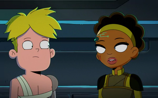 blonde Nightfall (Final Space) Gary Goodspeed TV Show Final Space HD Desktop Wallpaper | Background Image