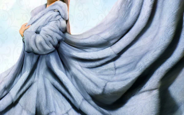 long hair fur Anna Subbotina woman model HD Desktop Wallpaper | Background Image