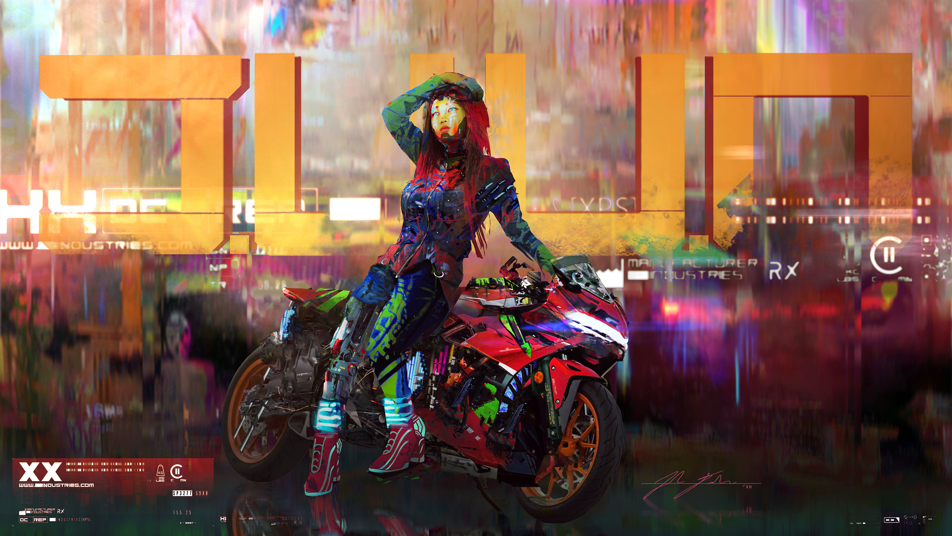 Video Game Cyberpunk 2077 4k Ultra HD Wallpaper by Natty Dread