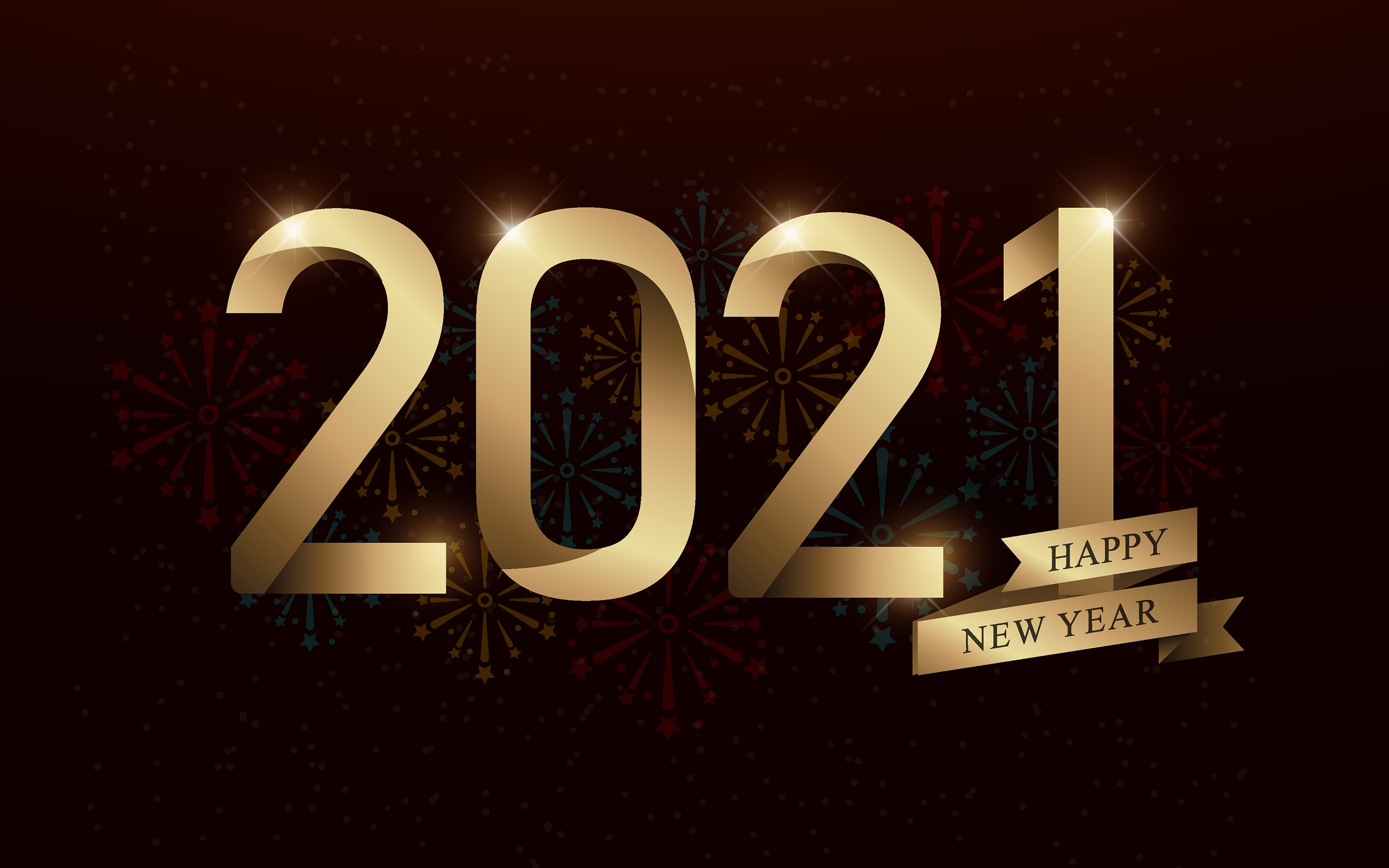 New Year 2021 HD Wallpaper