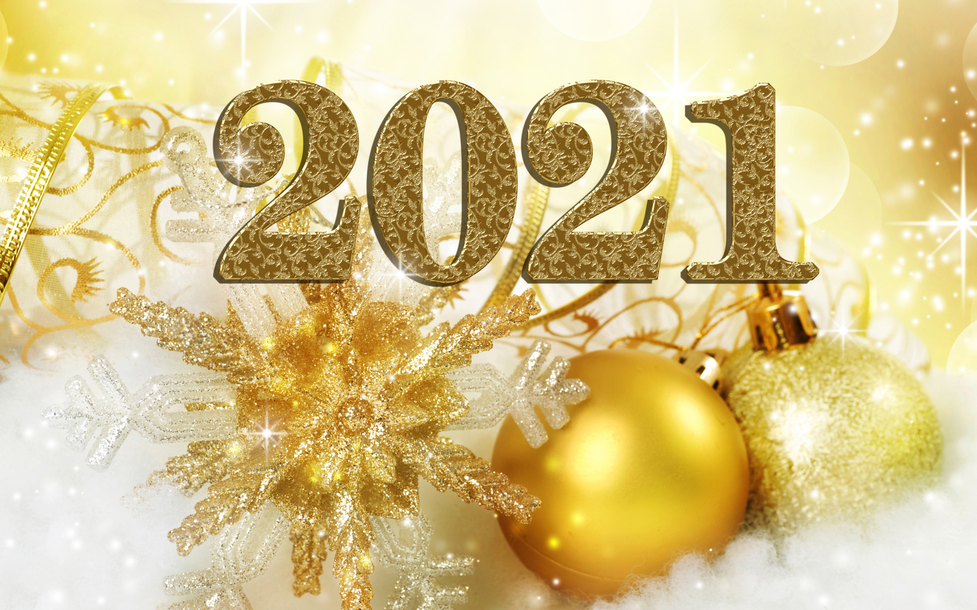 Download Holiday New Year 2021 HD Wallpaper