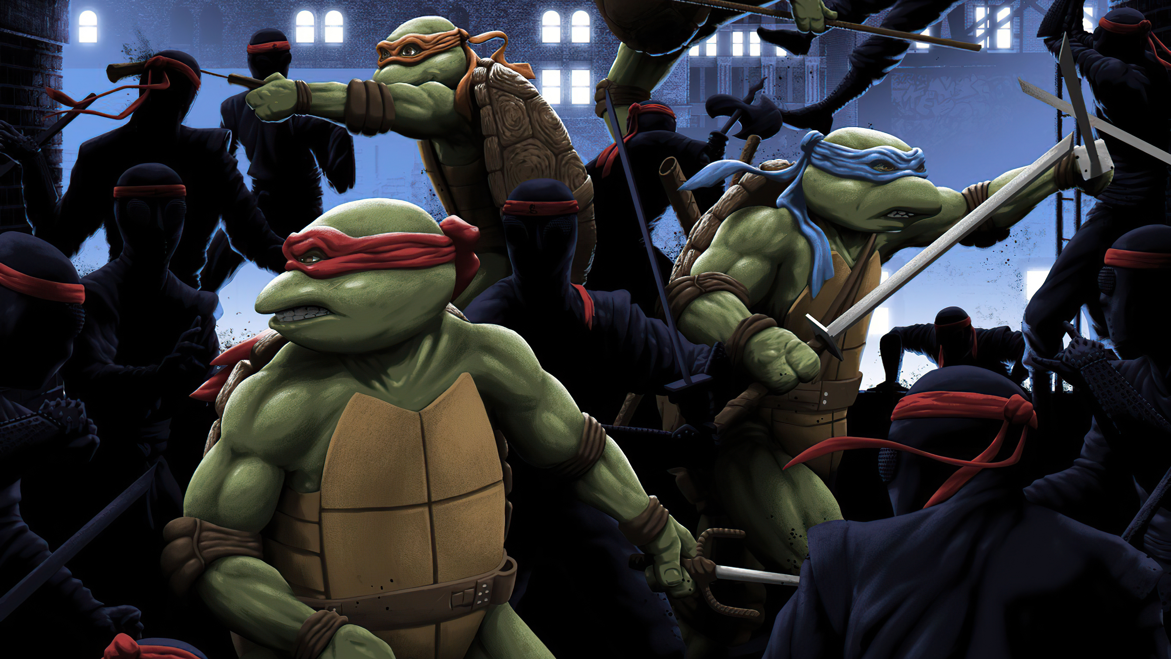 Teenage Mutant Ninja Turtles 4k Ultra HD Wallpaper by Laz Marquez