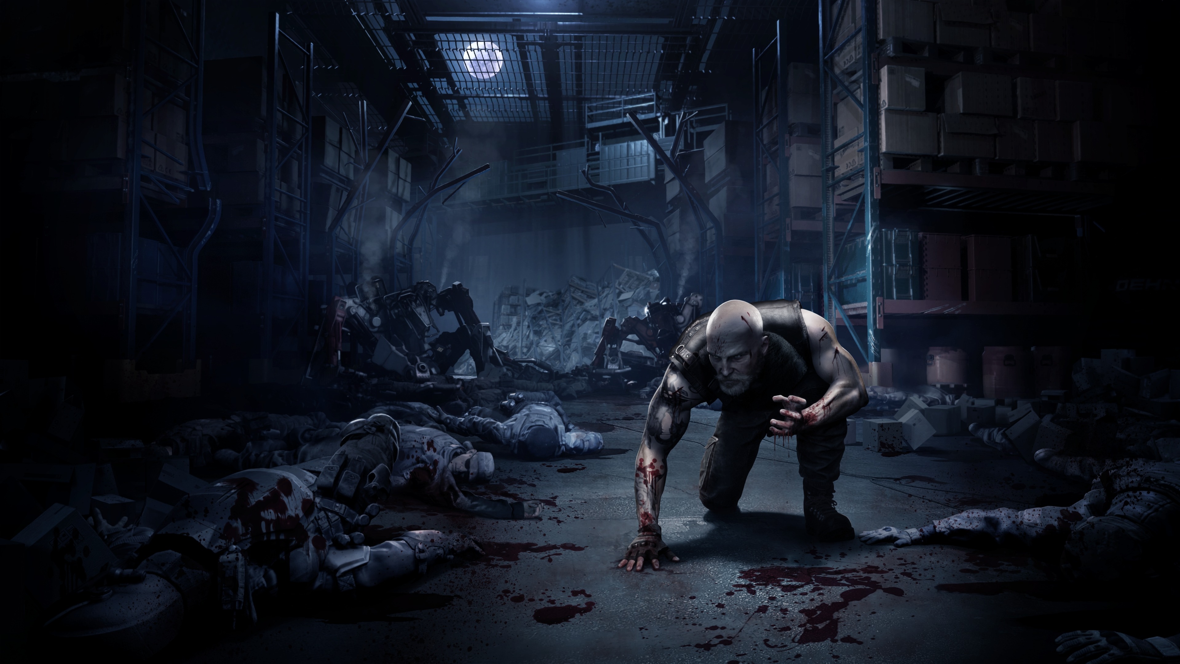 Video Game Werewolf: The Apocalypse – Earthblood HD Wallpaper