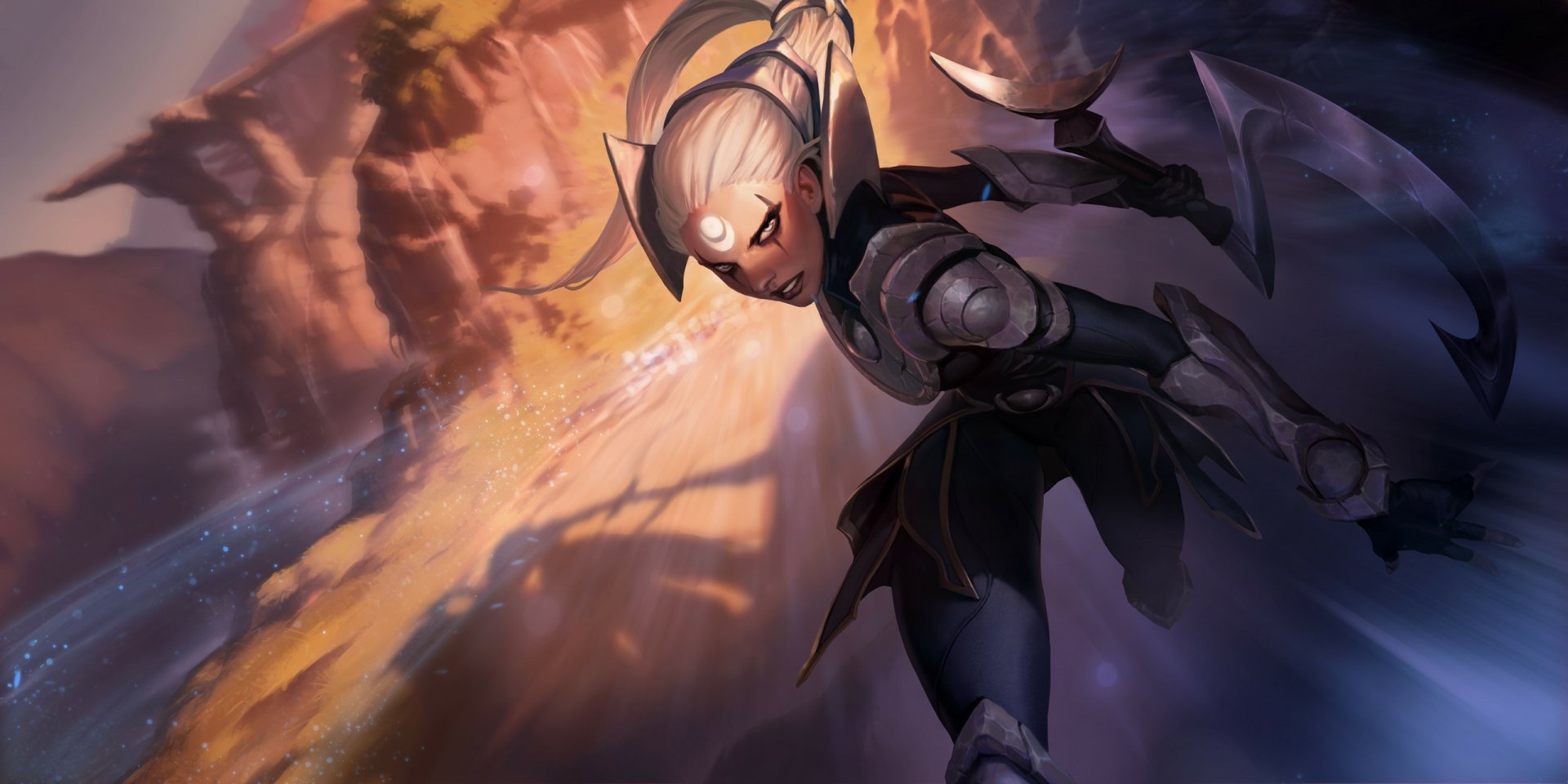 Download Diana (League Of Legends) Video Game Legends Of Runeterra HD Wallpaper by Gerald Parel