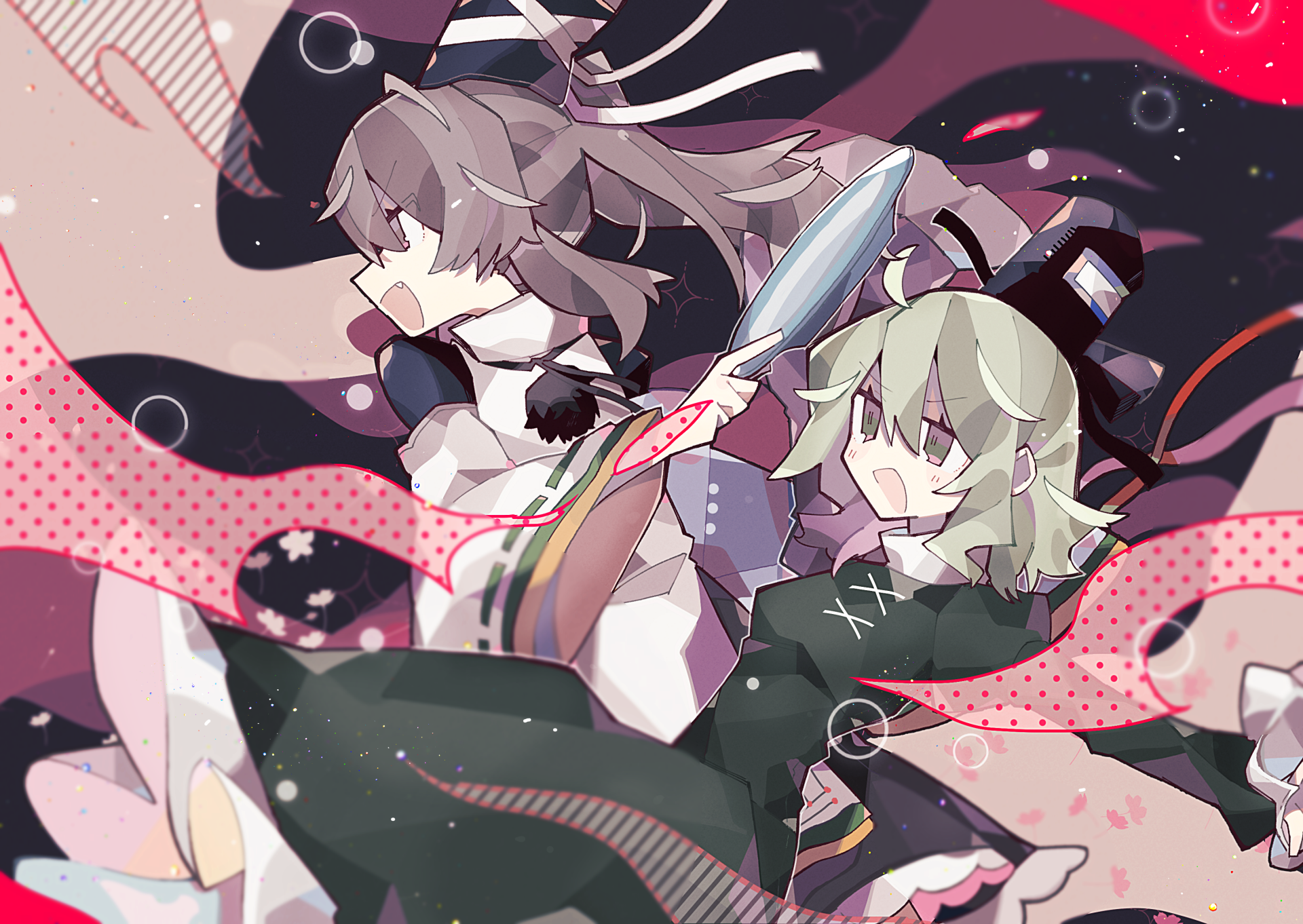 Download Soga No Tojiko Mononobe No Futo Anime Touhou HD Wallpaper by まみむ