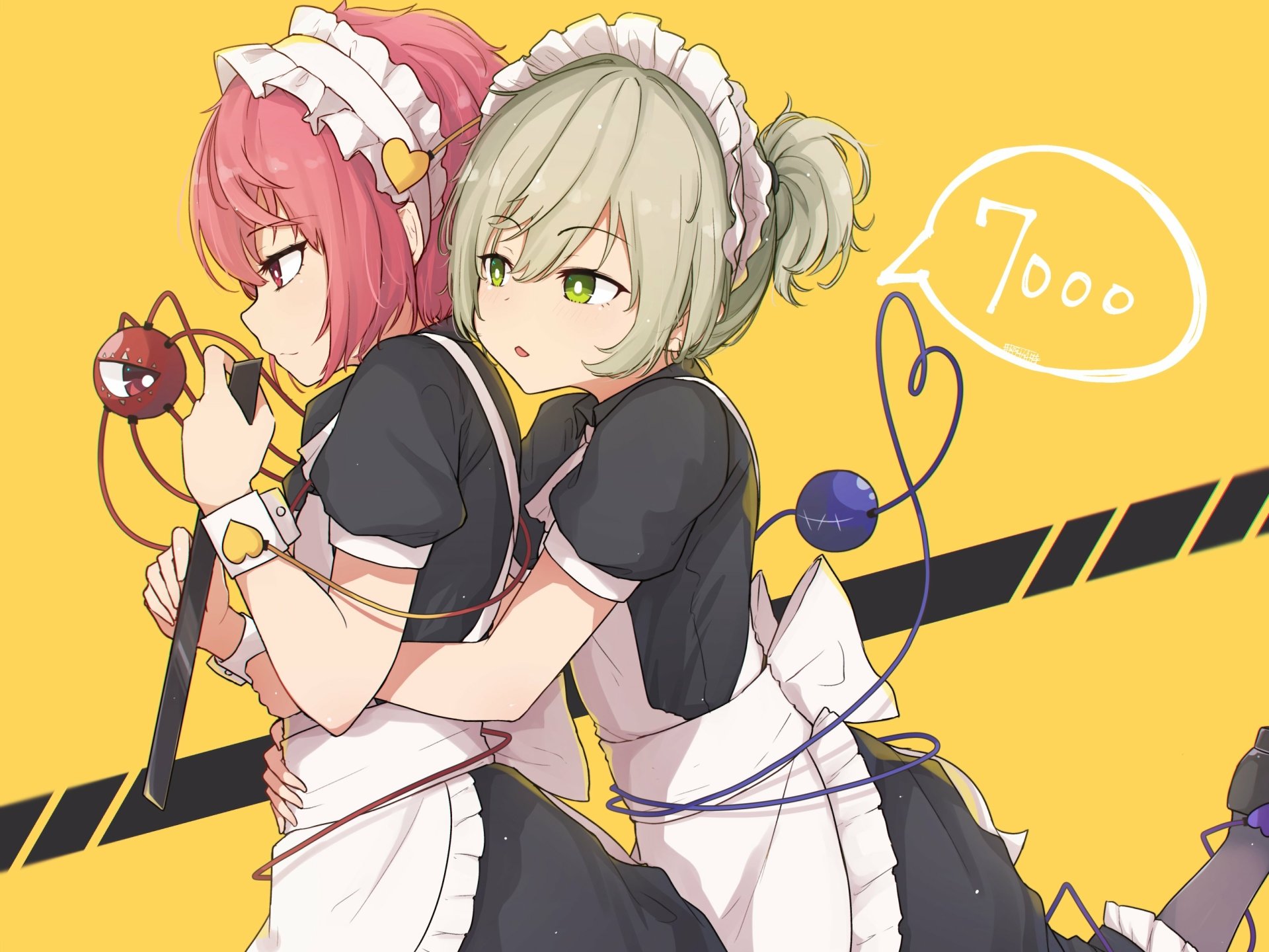 Download Satori Komeiji Koishi Komeiji Anime Touhou HD Wallpaper by 千歳茶　幽時