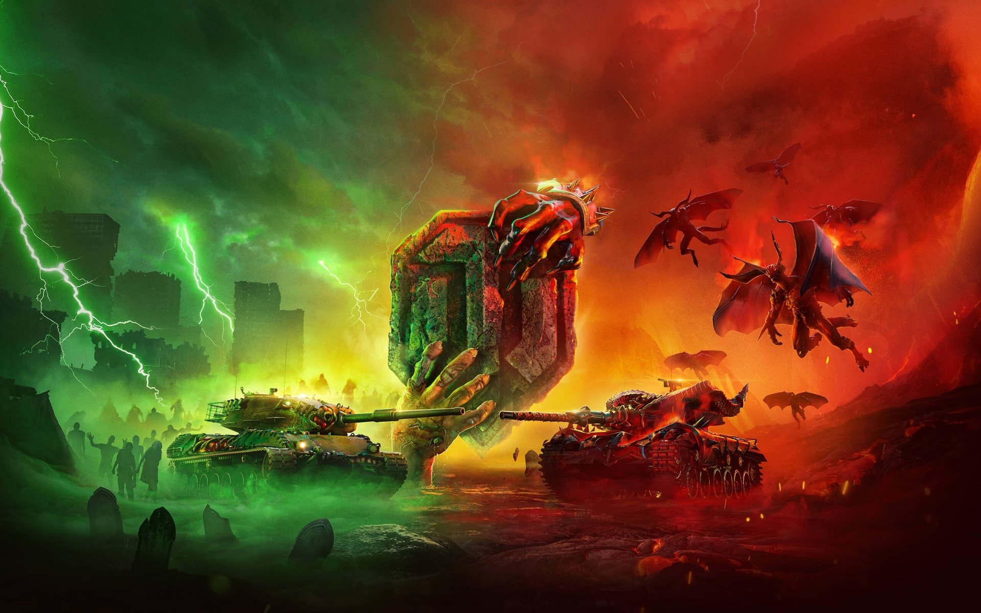Download Demon Tank Video Game World Of Tanks HD Wallpaper