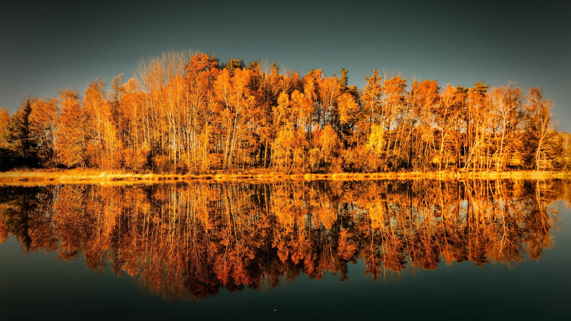 Download Lake Nature Fall Reflection 4k Ultra HD Wallpaper | 3840x2160 ...