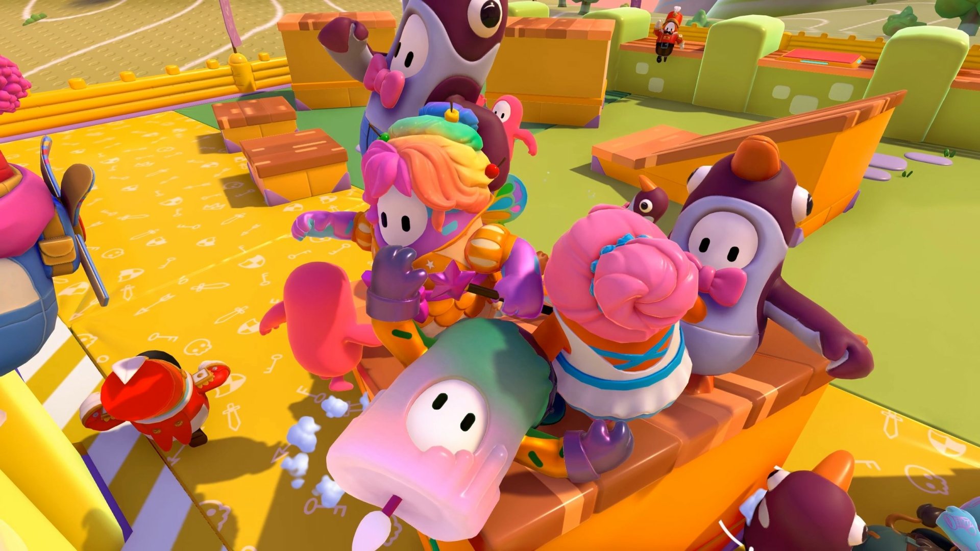 Download Video Game Fall Guys HD Wallpaper