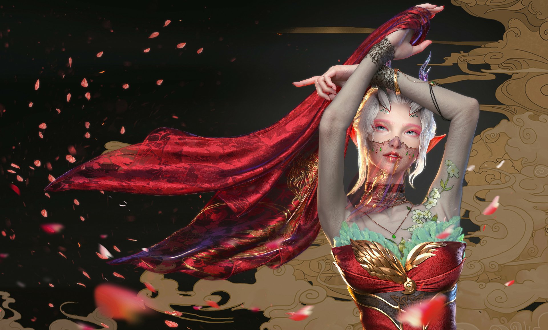 Download Fantasy Demon 4k Ultra HD Wallpaper by Yihao REN