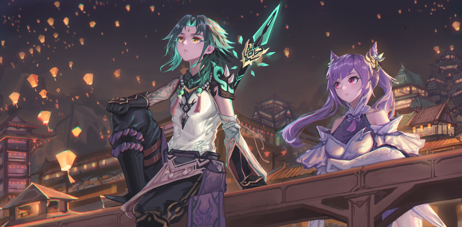 Ultra Hd Keqing Genshin Impact Wallpaper - Keqing Games HD Genshin