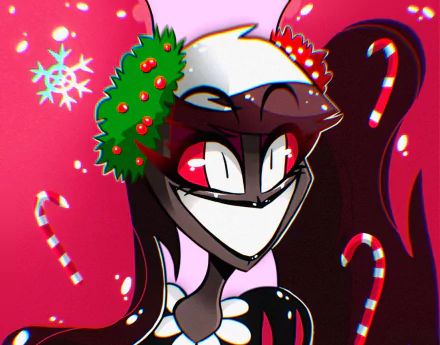 Velvet (Hazbin Hotel) TV Show Hazbin Hotel HD Desktop Wallpaper | Background Image