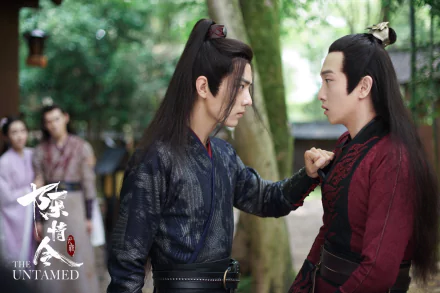 Paul Yu Xiao Zhan Wen Ning Wei Wuxian TV Show The Untamed HD Desktop Wallpaper | Background Image