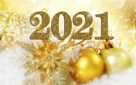holiday New Year 2021 HD Desktop Wallpaper | Background Image