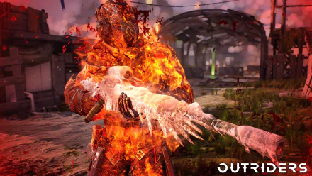 Outriders video game HD Desktop Wallpaper | Background Image