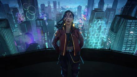 futuristic video game Cyberpunk 2077 Futuristic Gaming HD Desktop Wallpaper | Background Image