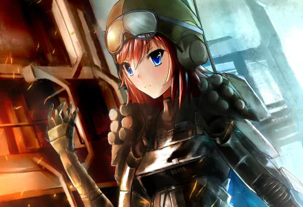  Cyborg Anime Girl by LazyRemnant