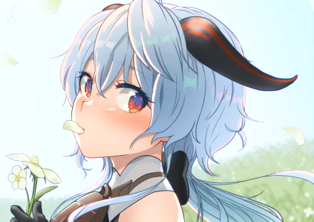 Ganyu (Genshin Impact) video game Genshin Impact HD Desktop Wallpaper | Background Image