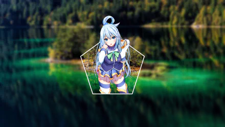 Aqua (KonoSuba) Anime KonoSuba - God’s blessing on this wonderful world!! HD Desktop Wallpaper | Background Image