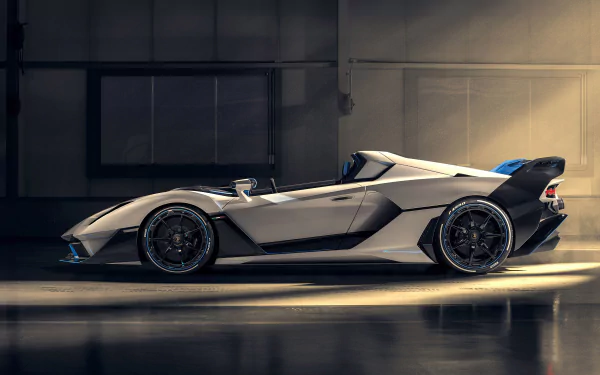 supercar white car car Lamborghini vehicle Lamborghini SC20 HD Desktop Wallpaper | Background Image