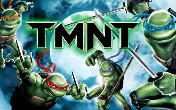 Raphael (TMNT) Michelangelo (TMNT) Leonardo (TMNT) Donatello (TMNT) movie TMNT (2007) HD Desktop Wallpaper | Background Image