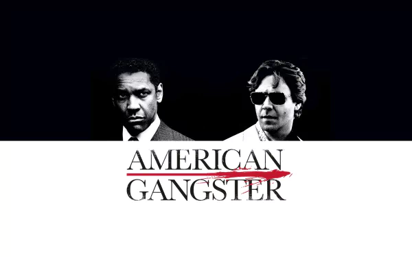 Russell Crowe Denzel Washington movie American Gangster HD Desktop Wallpaper | Background Image