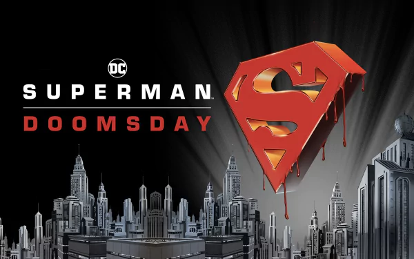 logo Metropolis (DC Comics) movie superman: doomsday HD Desktop Wallpaper | Background Image